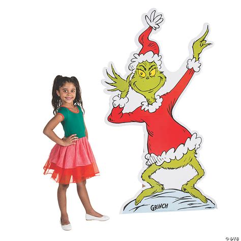 Dr Seuss™ The Grinch Cardboard Stand Up Oriental Trading