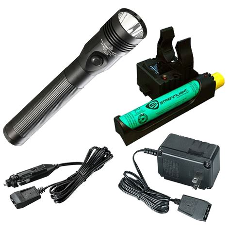 Stinger Ds Led Rechargeable Flashlight With Acdc And Piggyback Charger