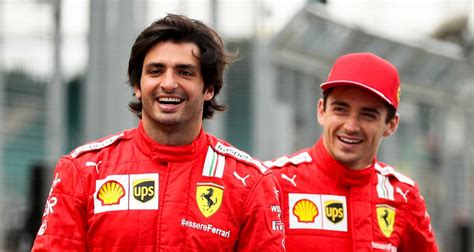 F1 Scuderia Ferrari Leclerc Et Sainz S’essayent Aux Jeux Olympiques