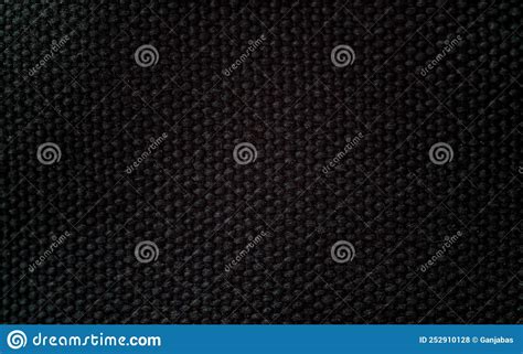 Black Canvas Fabric Texture Stock Photo Image Of Grid Industrial