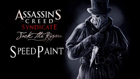 Assassin S Creed Syndicate Jack The Ripper Speedpaint Digital