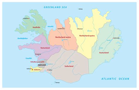 Bản đồ Nước Iceland Iceland Map Khổ Lớn Năm 2023