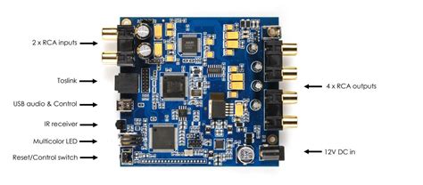 Minidsp 2x4 Hd Kit Digital Signal Processor