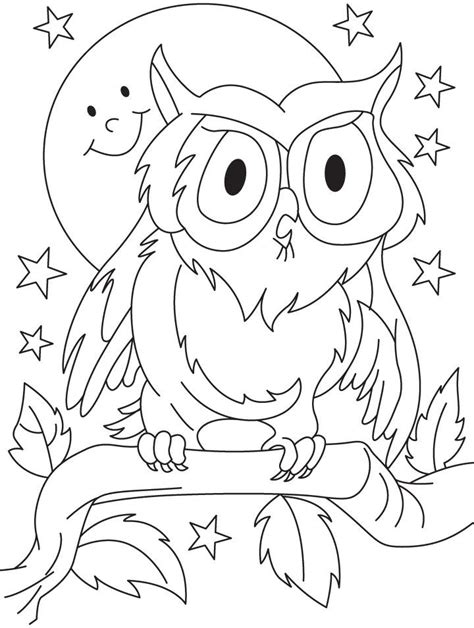For toddlers, it is preferable to pick big pictures where it will be difficult to miss or to pass lines. owl coloring pages for preschoolers | Owl coloring pages ...