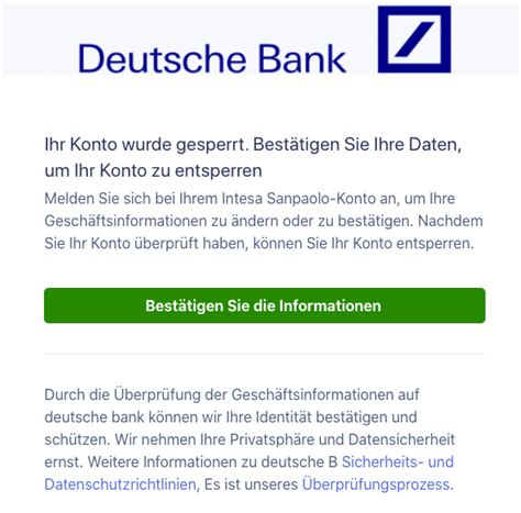 Banking & brokerage bei der postbank: Deutsche Bank Phishing aktuell: Diesen Fake-Mails dürfen ...