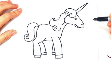 Cómo Dibujar Un Unicornio Paso A Paso Dibujo Fácil De Unicornio Youtube