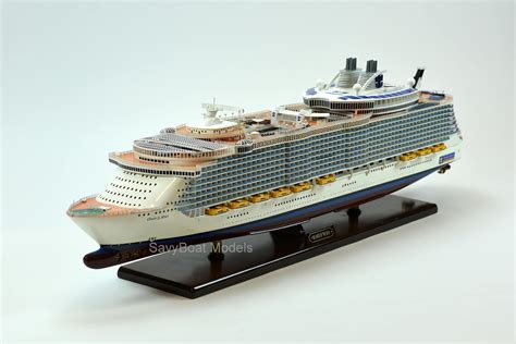 Ms Oasis Of The Seas Oasis Class Wooden Cruise Ship Model Etsy