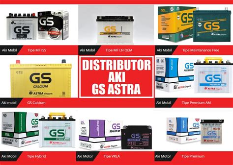 List Distributor Aki Gs Astra Se Indonesia Daftar Alamat Telepon