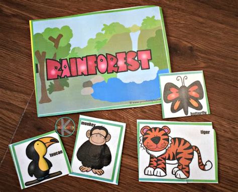 Free Printable Animal Habitats Activities For Preschool And Kindergarten