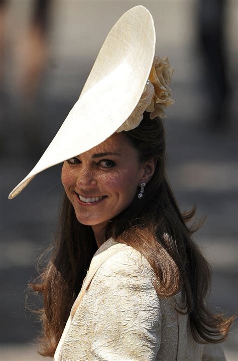 Kate Middleton Smiles In Her Fascinator At The Wedding Sweet Moments