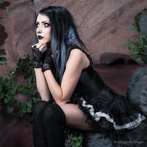 Gorgeous So Unique And Stunning Model Nicole Lazuli Goth Beauty