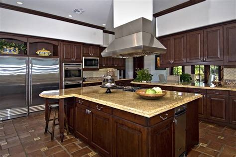 Kim kardashian shared a peek inside her second kitchen. A large chef's kitchen makes a great space for ...