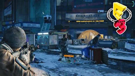 The Division Gameplay Demo E3 2014 Youtube