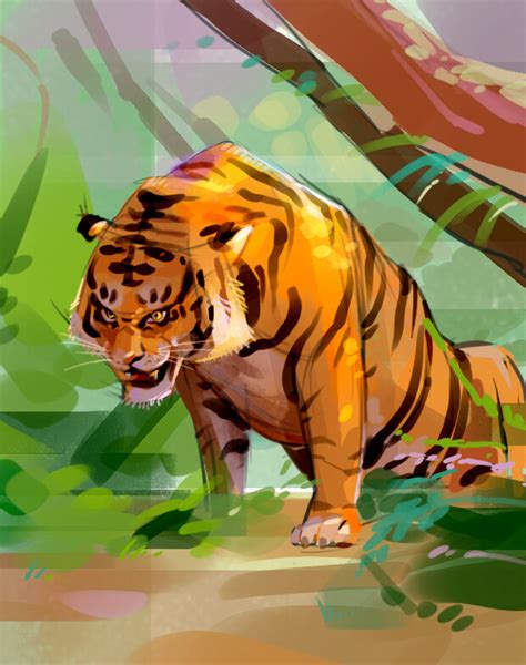 Artstation Tiger