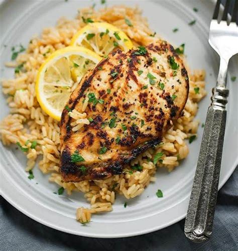 Linda S Lemon Chicken With Rice Pilaf Recipe Just A Pinch Recipes