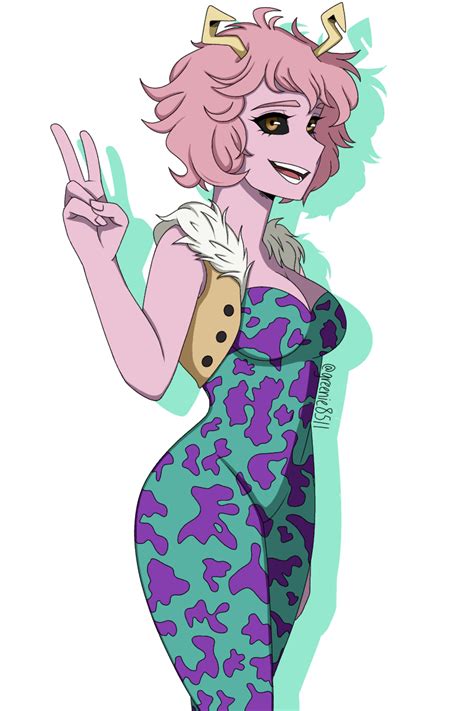 Mina Ashido Fanart Finalized Fandom