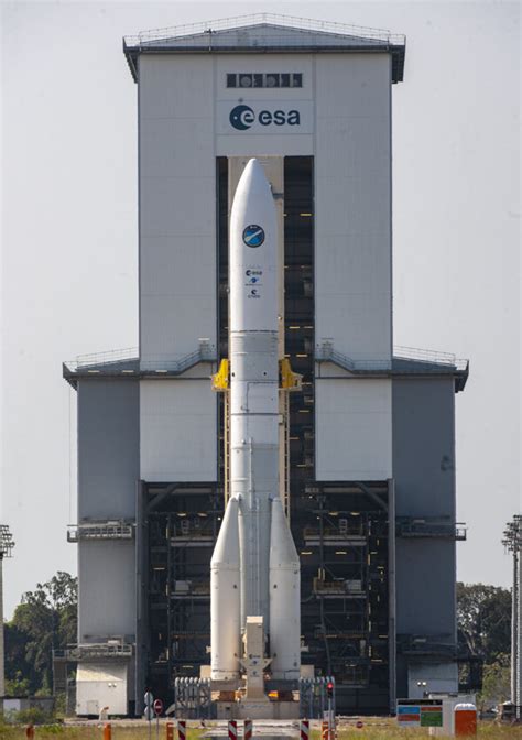 Esa Fuelled Up Dress Rehearsal For Ariane 6