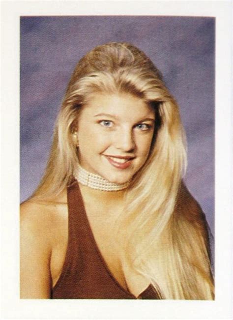 Fergie Celebrity Yearbook Photos Young Celebrities Fergie