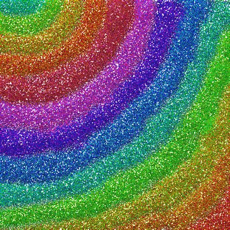 Glitter Rainbow Coloring Pages Erin Eje