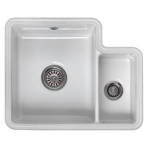 Browse our stunning range of ceramic sinks. Reginox TUSCANY 1.5 Bowl Ceramic Sink - Sinks-Taps.com