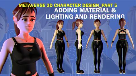 Blender 3d Character Design Part 5 Youtube