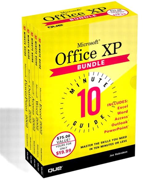Microsoft Office Xp 10 Minute Guide Bundle Informit