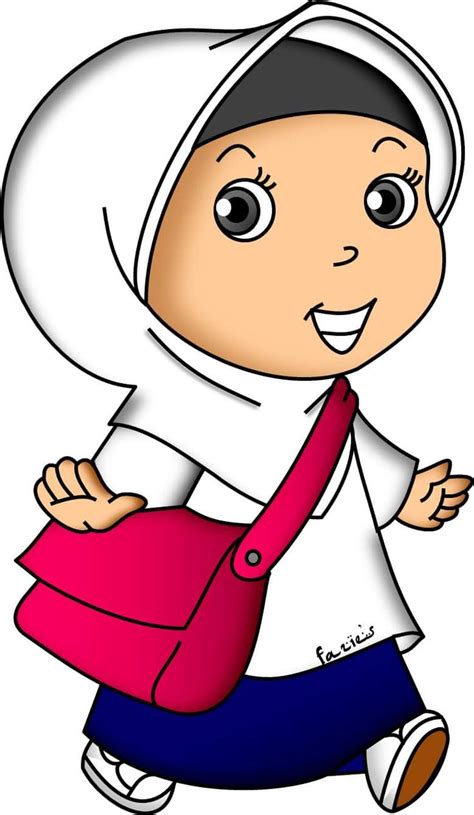 13 Best Budak Sekolah Images On Pinterest Doodle Doodles And Muslim