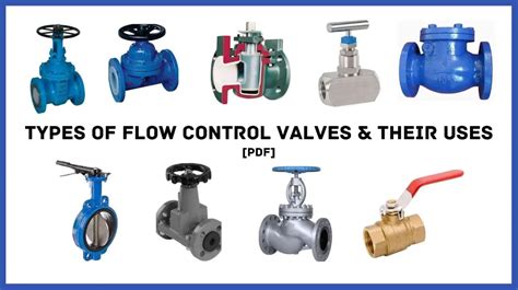 Flow Control Valves Diagram Types Working And Uses Pdf