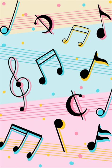 Music Festival Musical Note Line Background Music Notes Art Musical