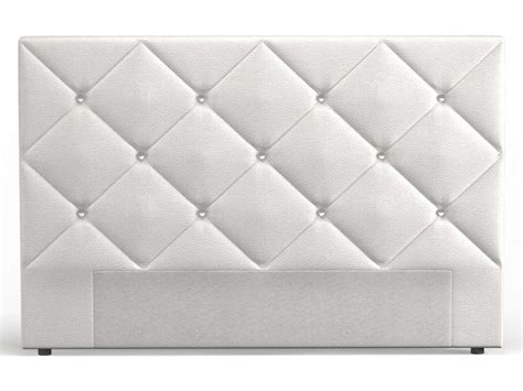 La qualité de son grain « bon rapport qualité/prix, donne de la personalité a la chambre et bonnes dimension avec une tete de lit qui dépasse meme avec un lit assez haut et de. Tête de lit 165 cm DIAMOND 2 coloris blanc - Vente de Tête de lit - Conforama