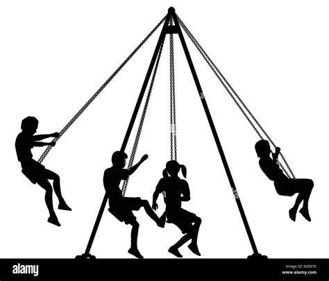 Swings Black And White Stock Photos And Images Alamy
