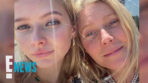 Gwyneth Paltrow Proves Apple Martin Is Her Mini Me In Nyc E News Youtube