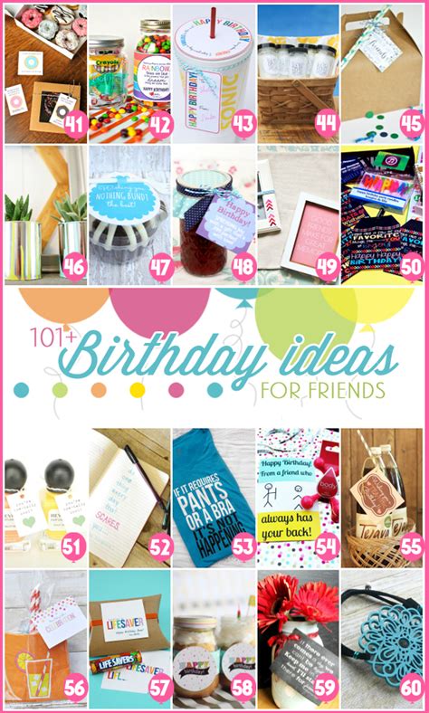 101 Creative And Inexpensive Birthday T Ideas