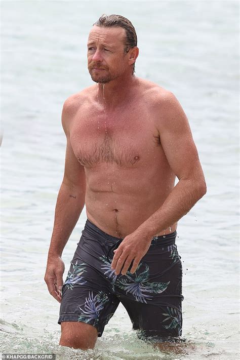 Shirtless Simon Baker 51 Proves He Is Getting Better With Age As He