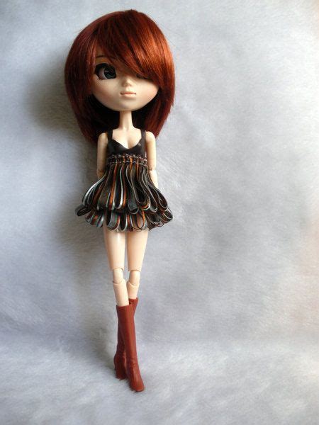 Pullip Clothes Blue And Brown Ribon Outfit For Pullip Etsy Pretty