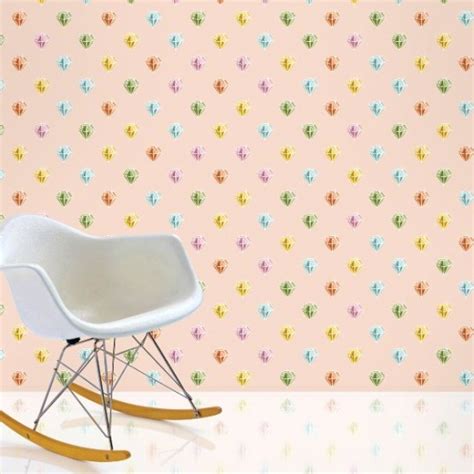 Colorful Patterned Wallpapers For Kids Rooms By Allison Krongard