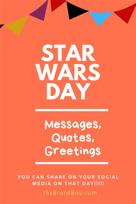 Happy Star Wars Day Learning Patience Famous Phrases Media Messages
