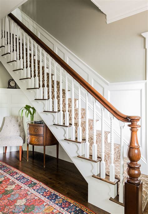 The post (also called a newel) is the vertical structure that connects the stair or floor to the railing system. Simple stick-style staircase balusters on the staircase ...