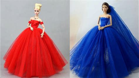 Gorgeous Diy Barbie Doll Dresses Ways To Transform Your Youtube