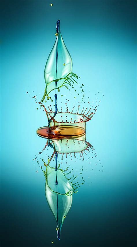 Sculpture Of Liquid By Markus Reugels Water Art Water Sculpture
