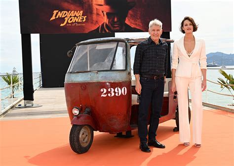 2023 Cannes Film Festival Harrison Ford And Phoebe Waller Bridge At