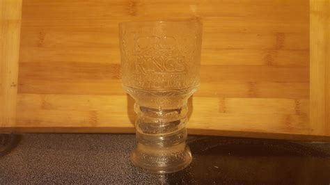 The world is full of good food. I found this glass cleaning out cabinets. My mom got it ...