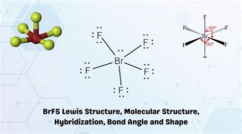 Brf5 Lewis Structure Molecular Structure Hybridization Bond Angle