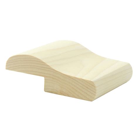 These are the left and right widget areas on the top bar. 1-3/4" x 5-1/4" Poplar Bar Top Rail - B005