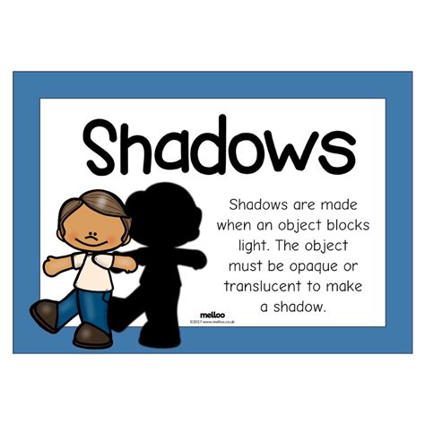 Shadows Science Ks2