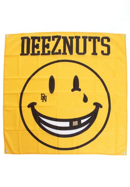 Deez Nuts Crooked Smile Flag Impericon Com Worldwide