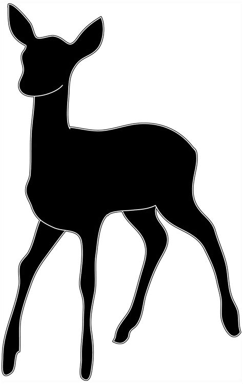 Deer Silhouette Clip Art Clipart Best
