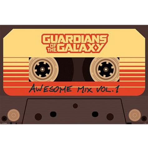 Marvel Guardians Of The Galaxy Awesome Mix Vol 1 24 X 36 Inches Maxi