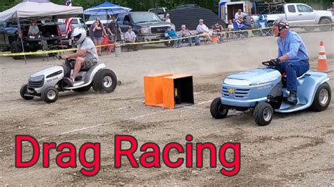 Lawn Mower Drag Racing Youtube