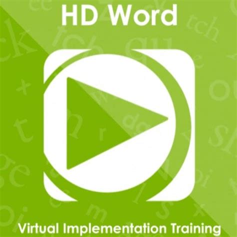 Hd Word Virtual Implementation Training Really Great Reading